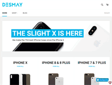 Tablet Screenshot of desmay.com